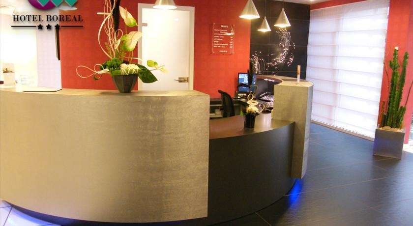 Brit Hotel Belfort Centre-Le Boreal Interiør billede